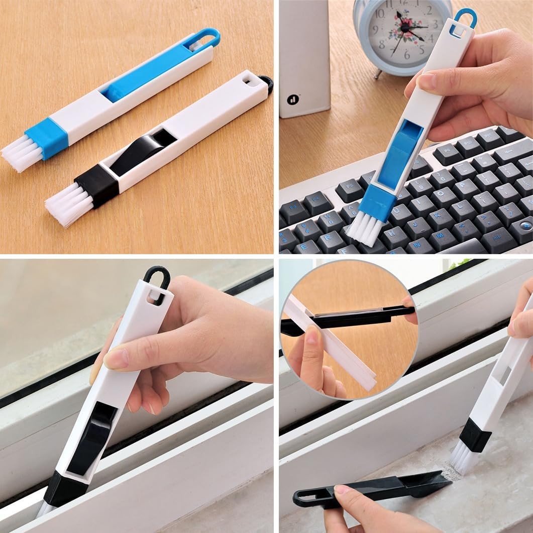 12Pcs Small Cleaning Brush, Crevice Gap Cleaning Brush,Door Window Track Groove
