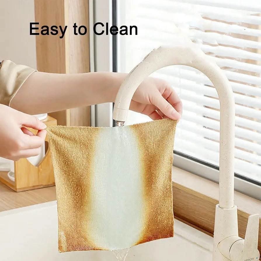 80 pc Microfiber Cleaning Cloth Box Magic Reusable Towels Absorbent Wipe