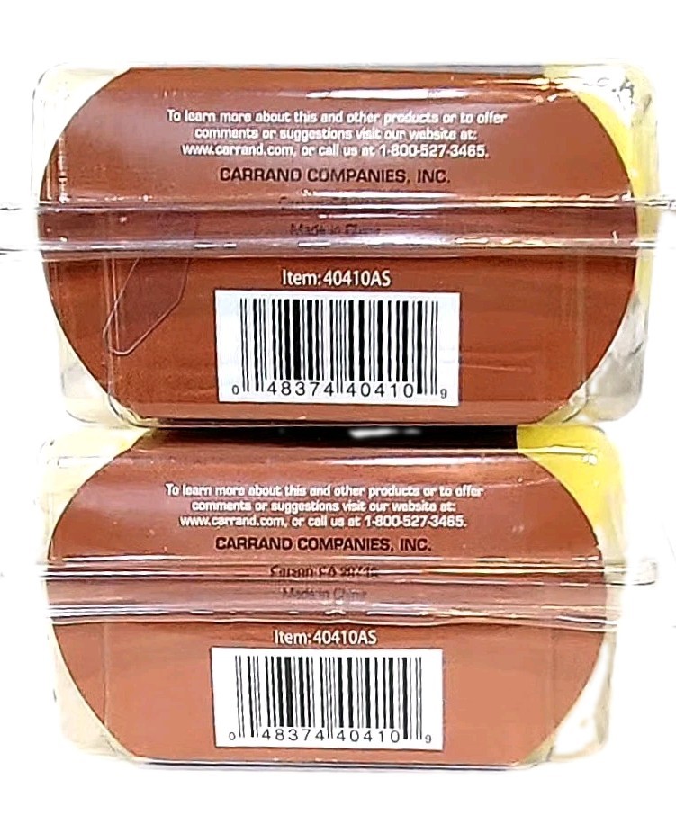 AutoSpa Luxury Car Care Professional Compound & Polish 7-8″ Foam Bonnet Lot of 2