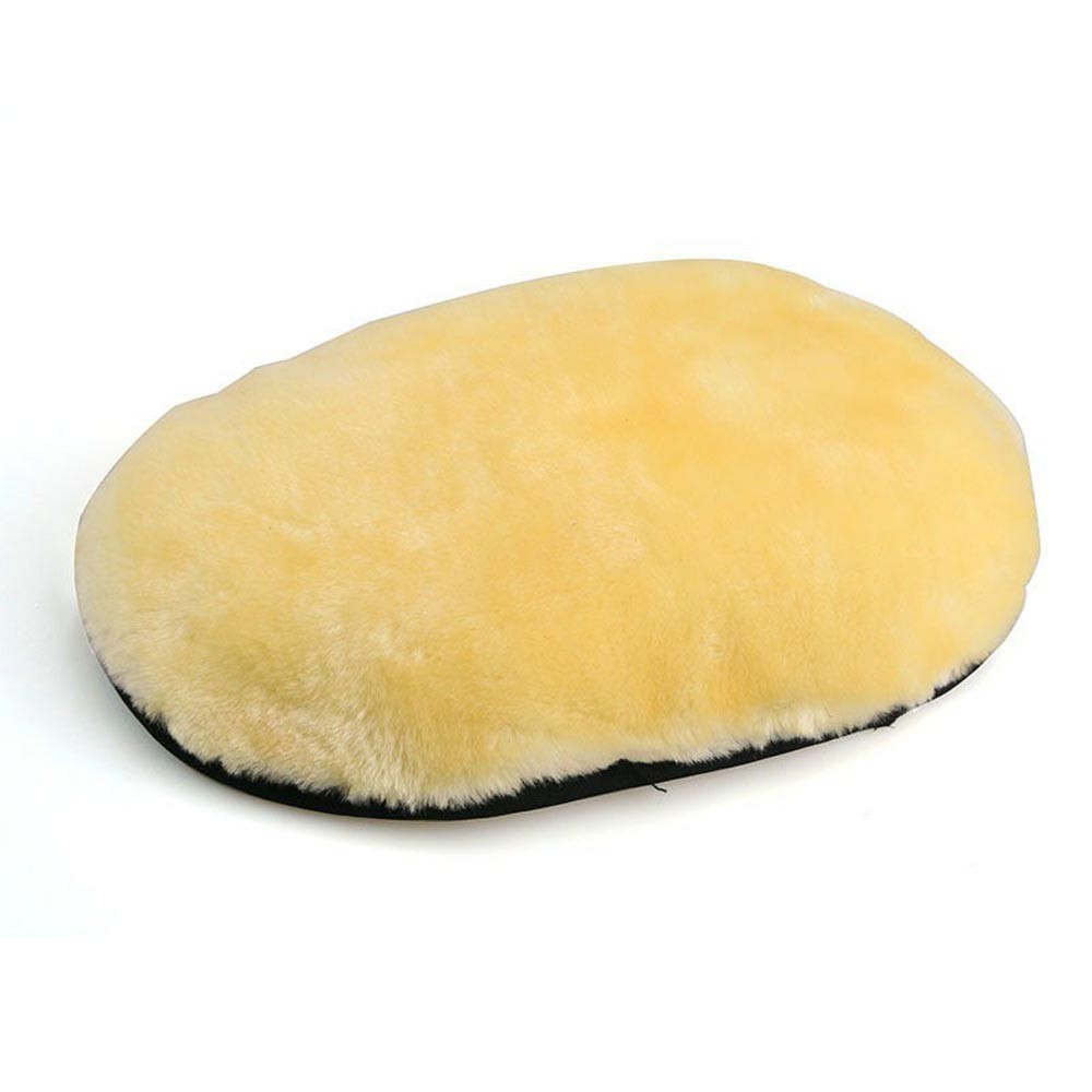 Premium Wool Car Wash Mitt Soft Scratch-Free Detailing Glove for Auto Cleaning