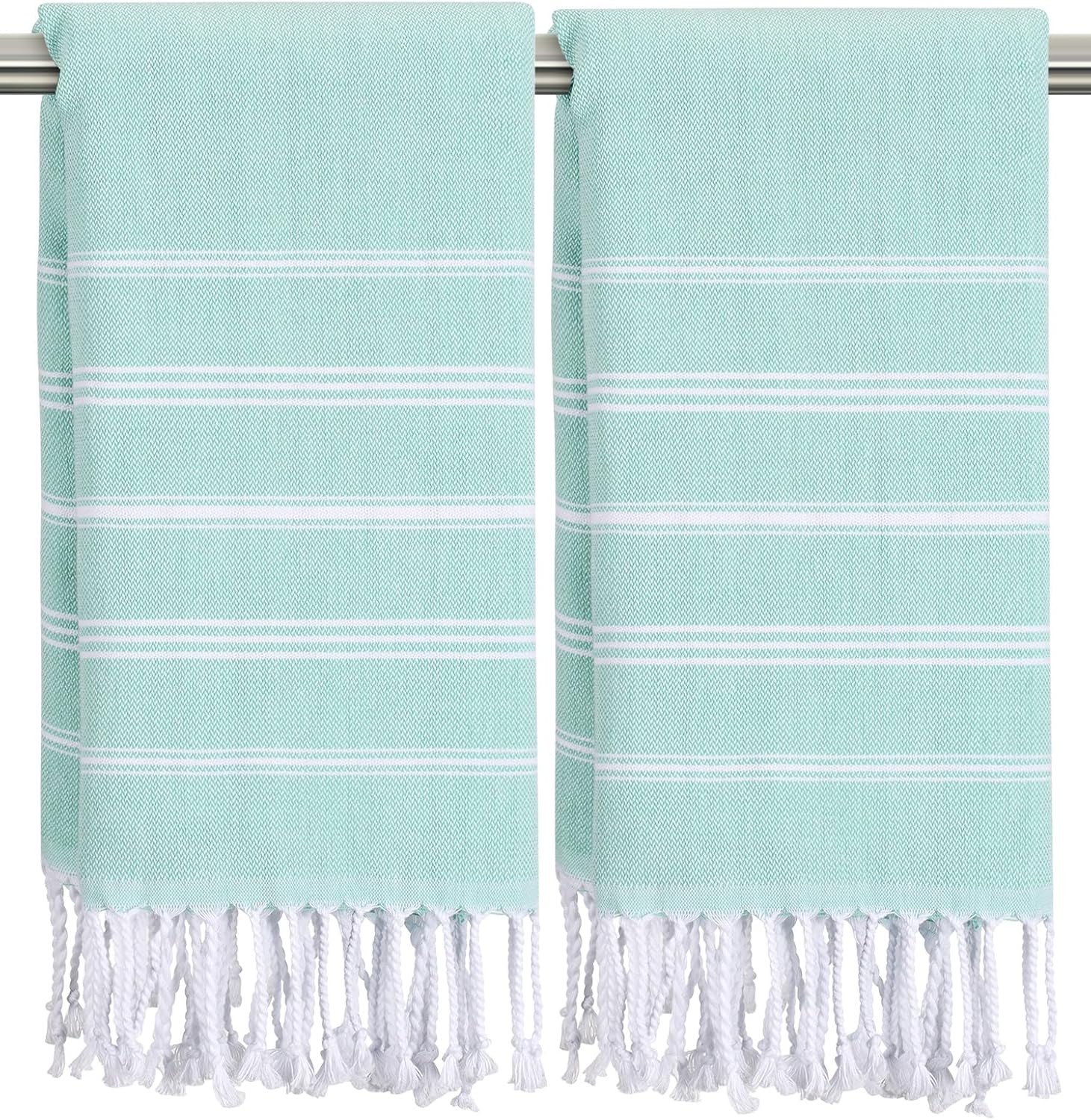 Hand Towels for Bathroom – 2-Pack,20×30 Inch-100% Cotton,Turkish Bathroom Hand