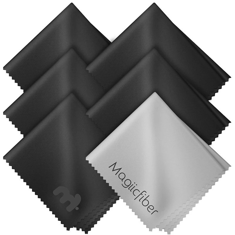 MagiicFiber Microfiber Cleaning Cloths, High Density Non-Streaking Wipes, Soft a