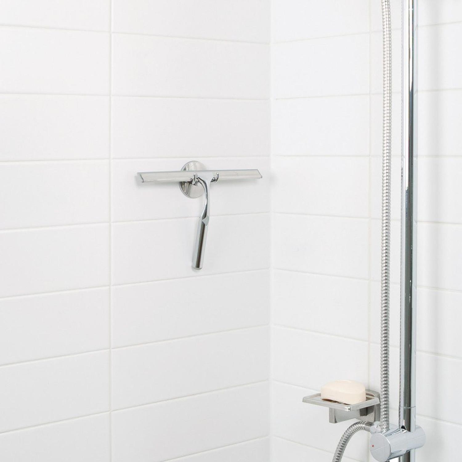 CRL Deluxe Shower Squeegee Chrome Stainless Steel 25cm (10″) Blade