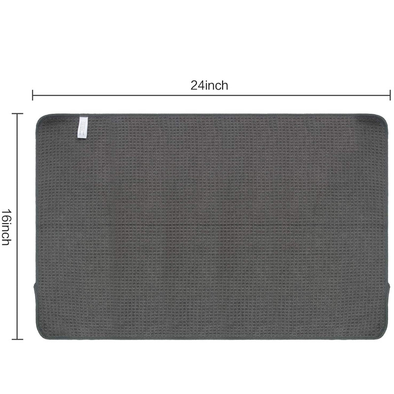 Microfiber Car Drying Towel Car Detail Cleaning Cloth Waffle Woven Large 16″x24″
