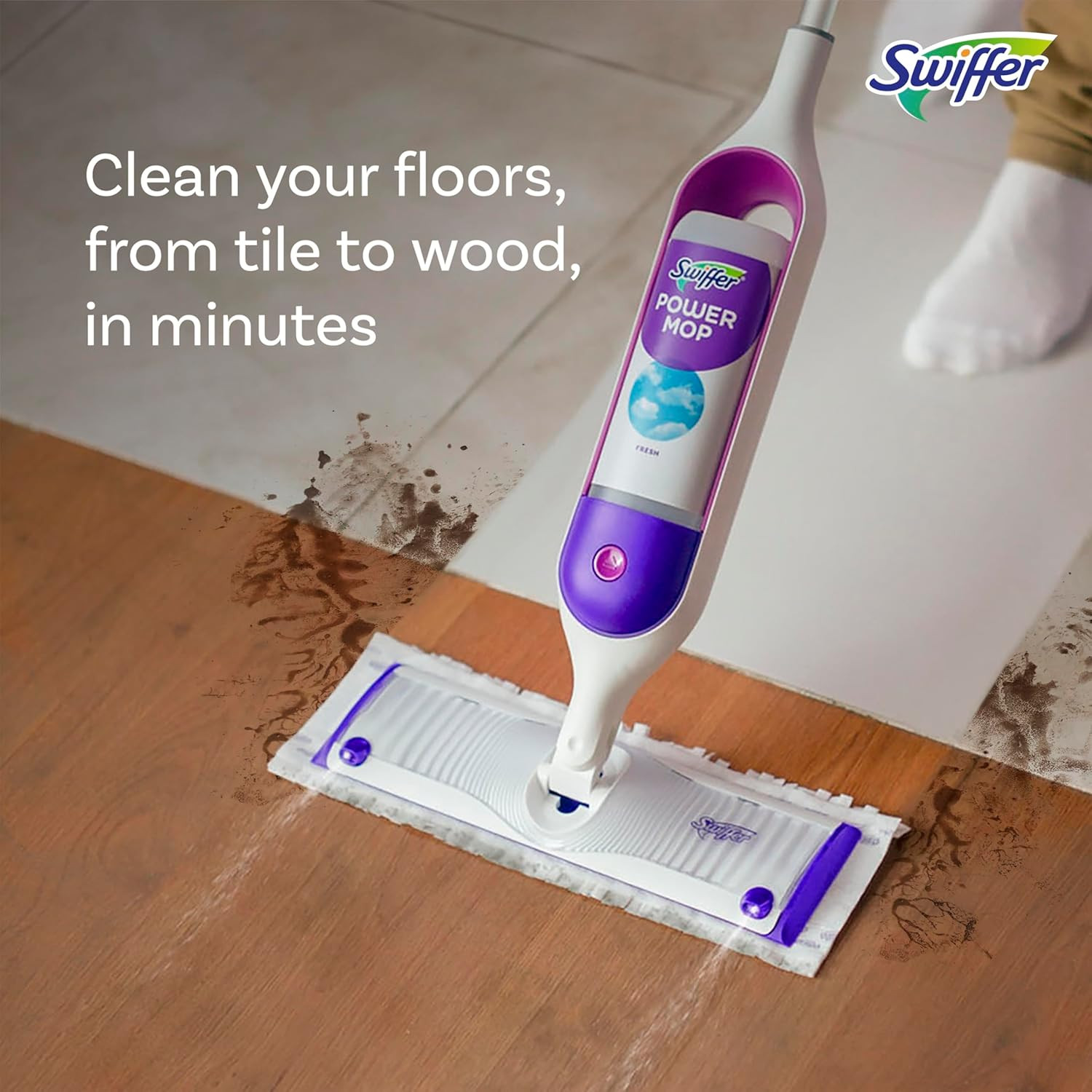 Multi-Surface Mop Kit for Floor Cleaning, Fresh Scent, Mopping Kit – Powermop