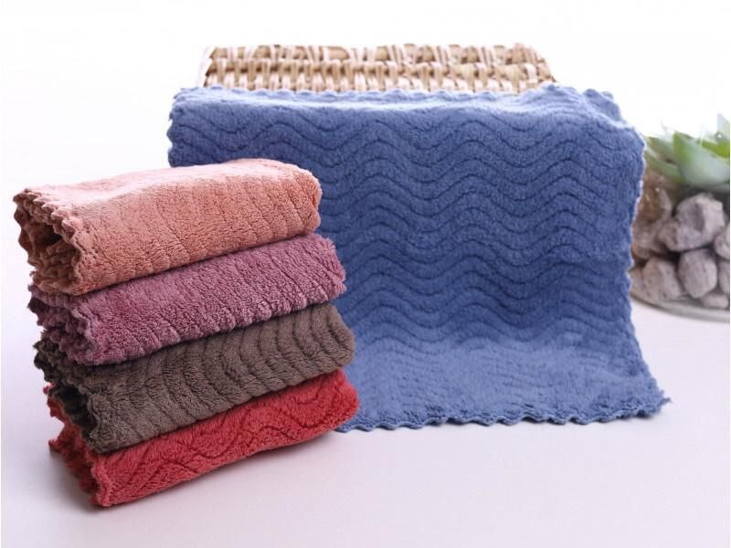 20pcs of 10×10 in microfiber soft absorbent kitchen cleaning towels, rags