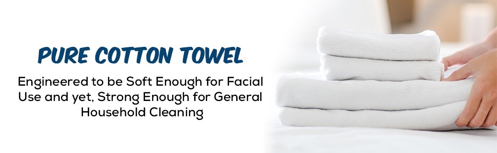 Simpli-Magic 79171 Terry Cleaning Cloths, 12″x12″, White, 50 Pack