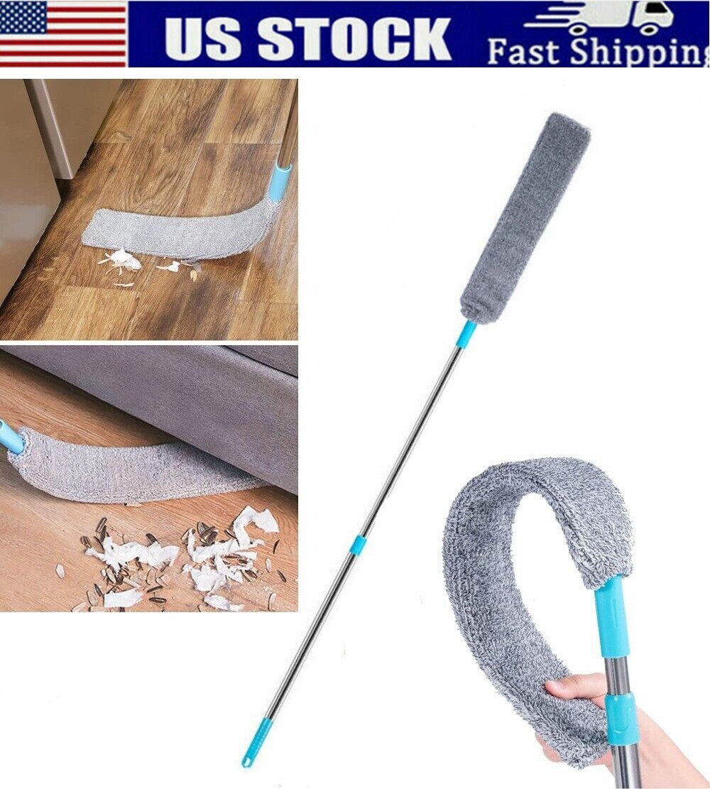 Retractable Gap Dust Cleaner For Cleaning Under Refrigerator Sofa Couch Bed