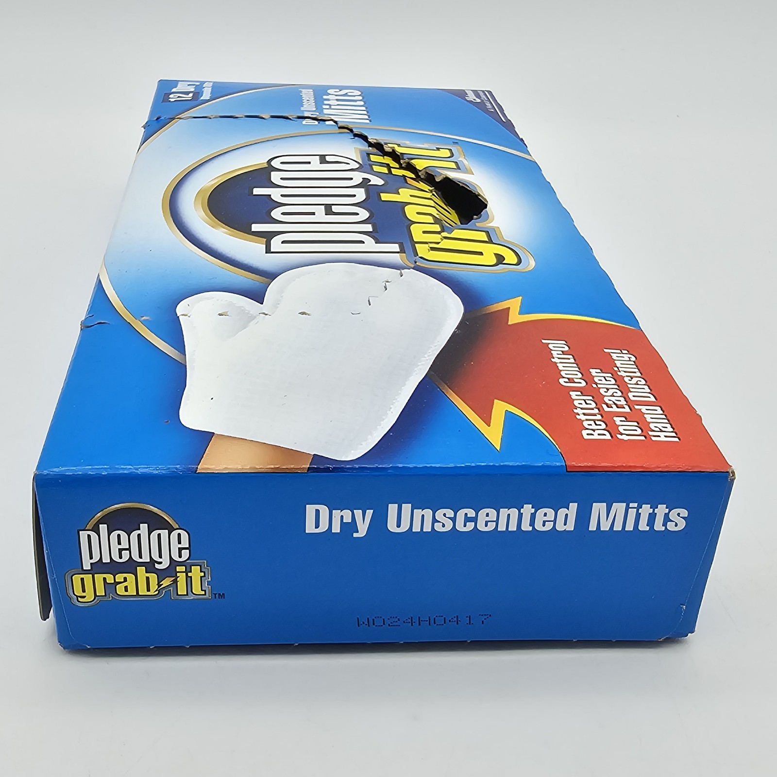 Pledge Grab It Dry Unscented Disposable Hand Dusting Mitts Gloves 5 UNUSED MITTS