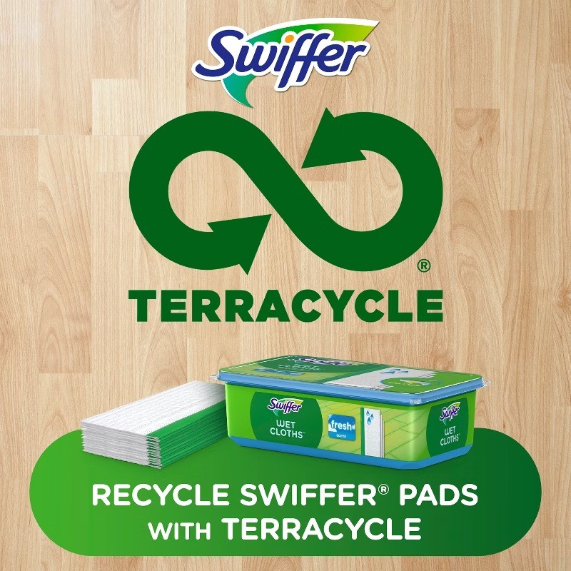 Swiffer Sweeper Wet Mopping Cloths Refills Fresh Scent 24ct Cotton Multi-Surface