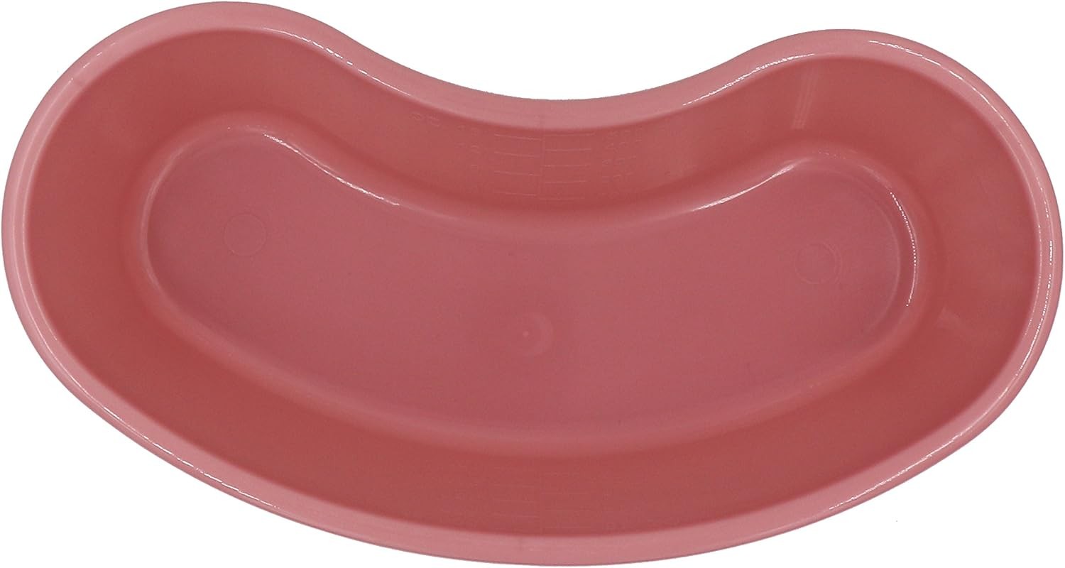 Healthstar Emesis Basin 500 Cubic Centimeter, Pack of 5 – Rose