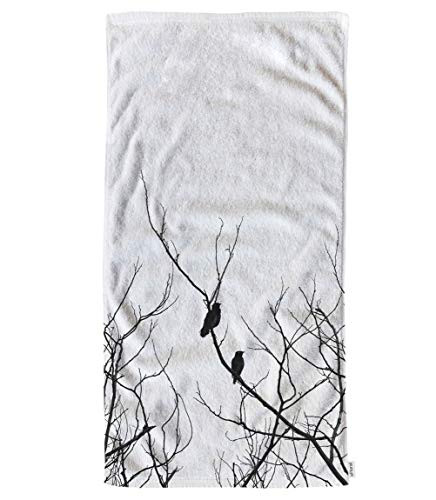 Hand Towels Cotton Washcloths Abstract Tree Branches Isolated On Multi A92