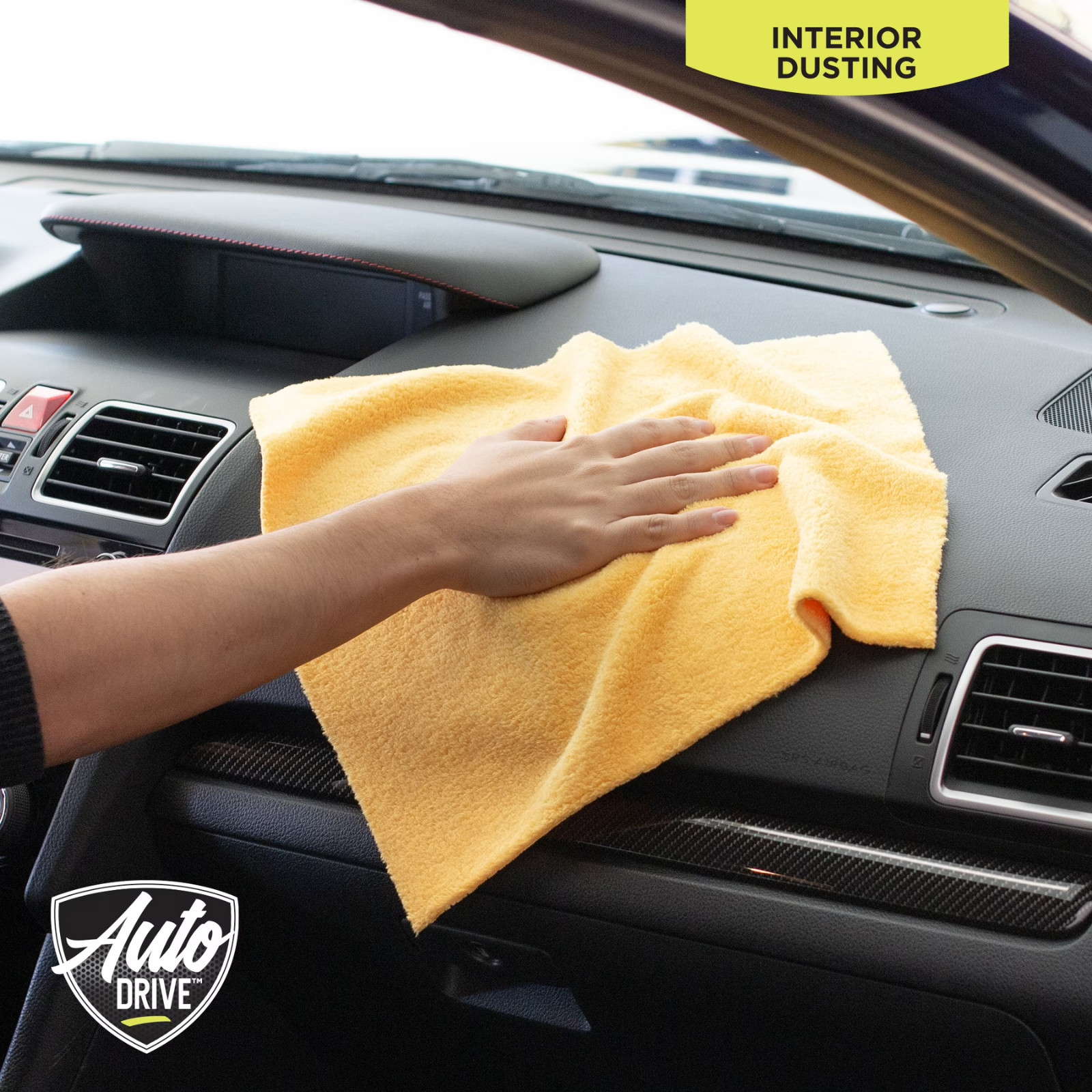 Tear Away Microfiber Towels on Roll 50Count Edgeless Car Detailing Cloths 14×14