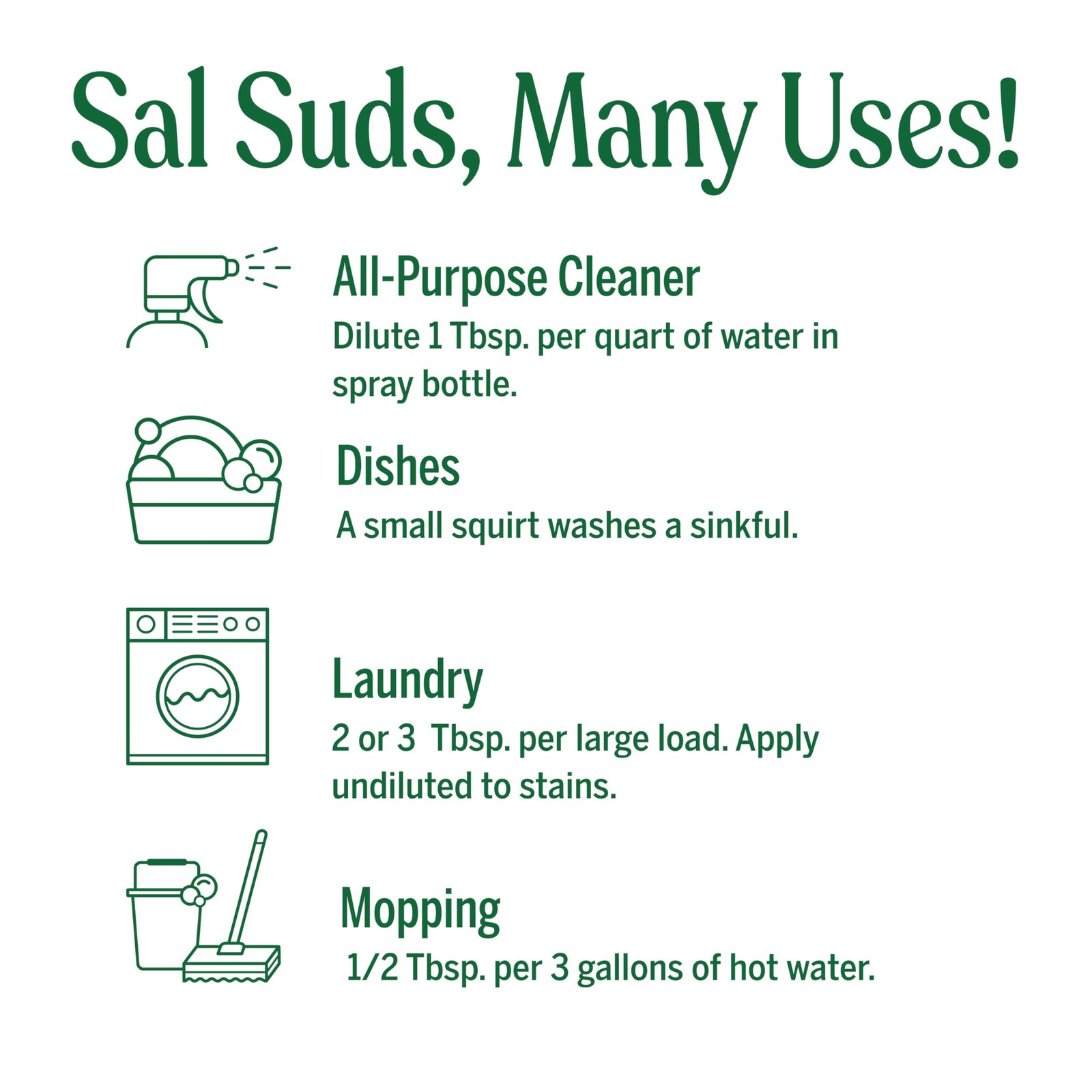 Dr. Bronner’s Sal Suds Biodegradable Cleaner (16 Ounce, 16 Fl Oz (Pack of 2)