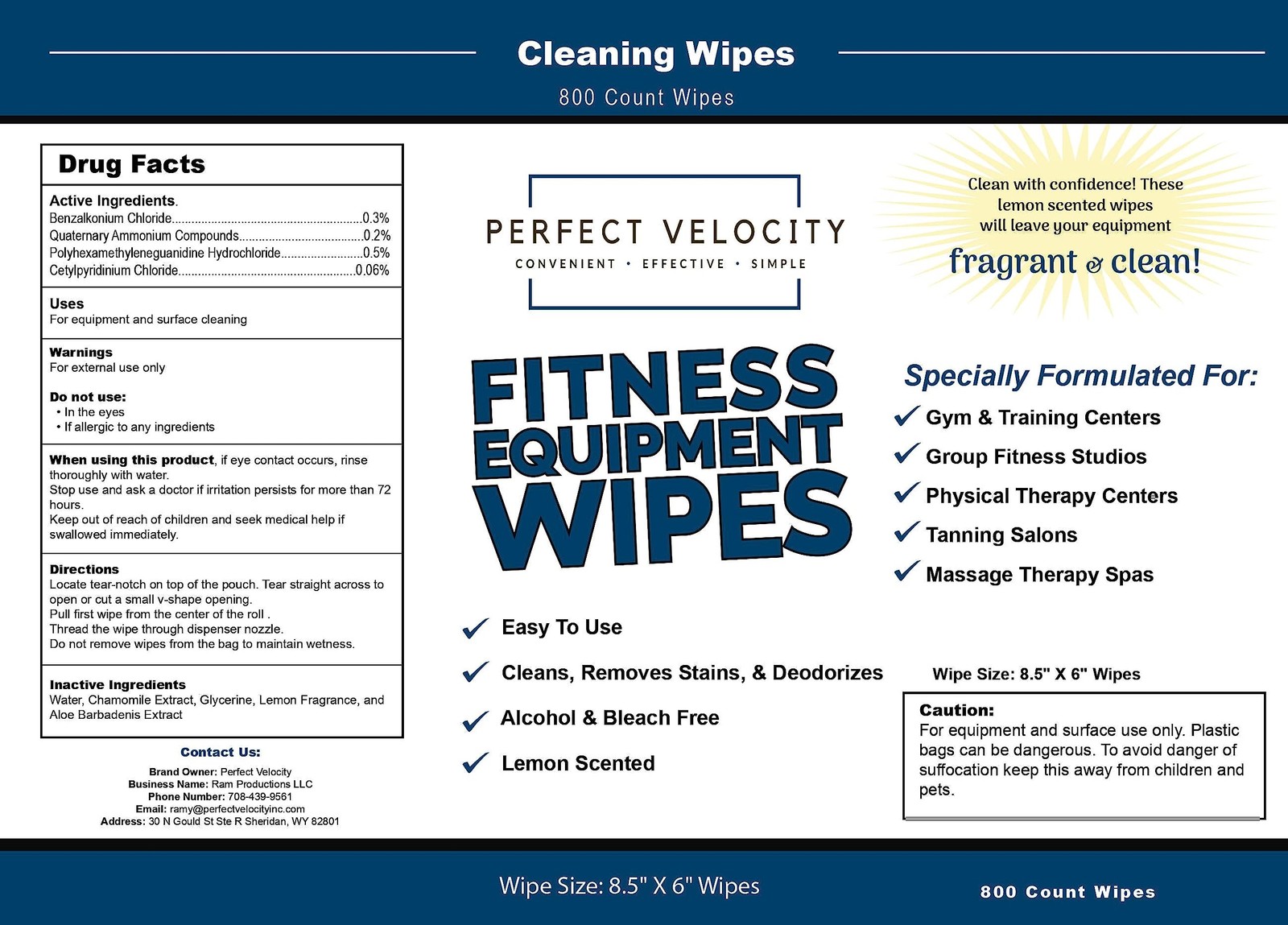 Fitness Gym Equipment Wipes – 4 Rolls of 800 Pre-Moistened Cleaning Refill We…