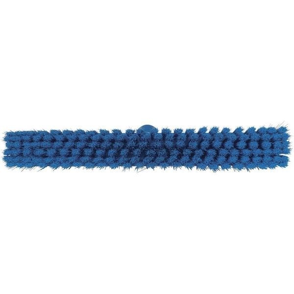 Vikan 31793 16 In Sweep Face Broom Head, Medium, Synthetic, Blue