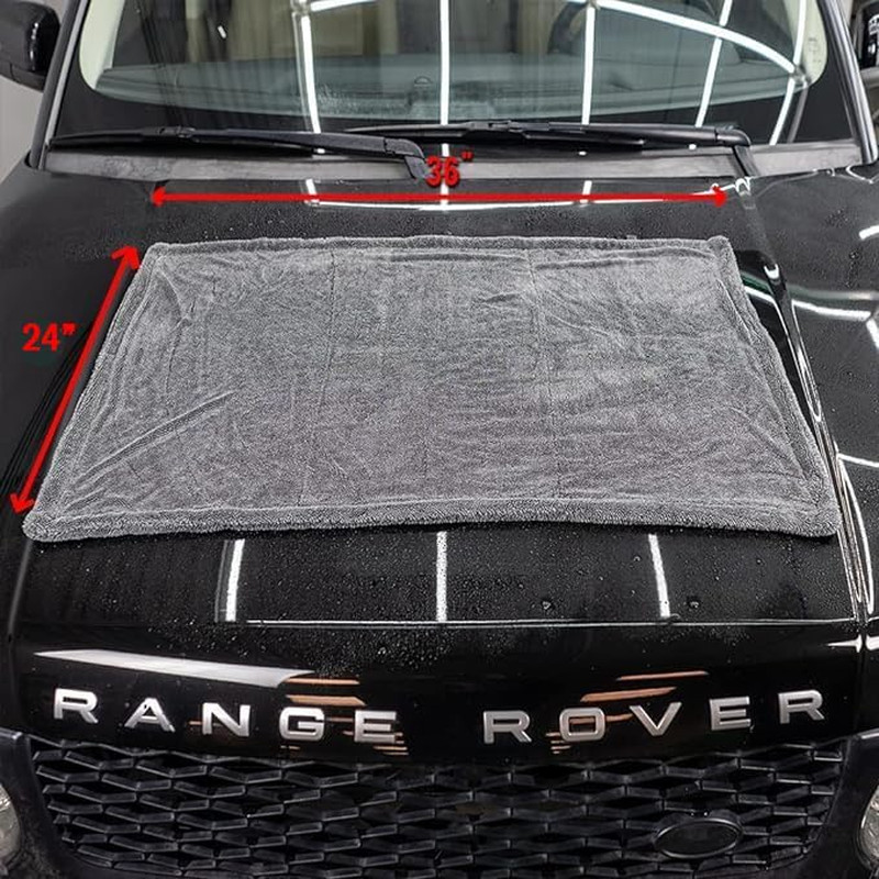 Mega Car Drying Towel – Holds up to 9 Lbs, No Streaks, Scratches, or Water Spots