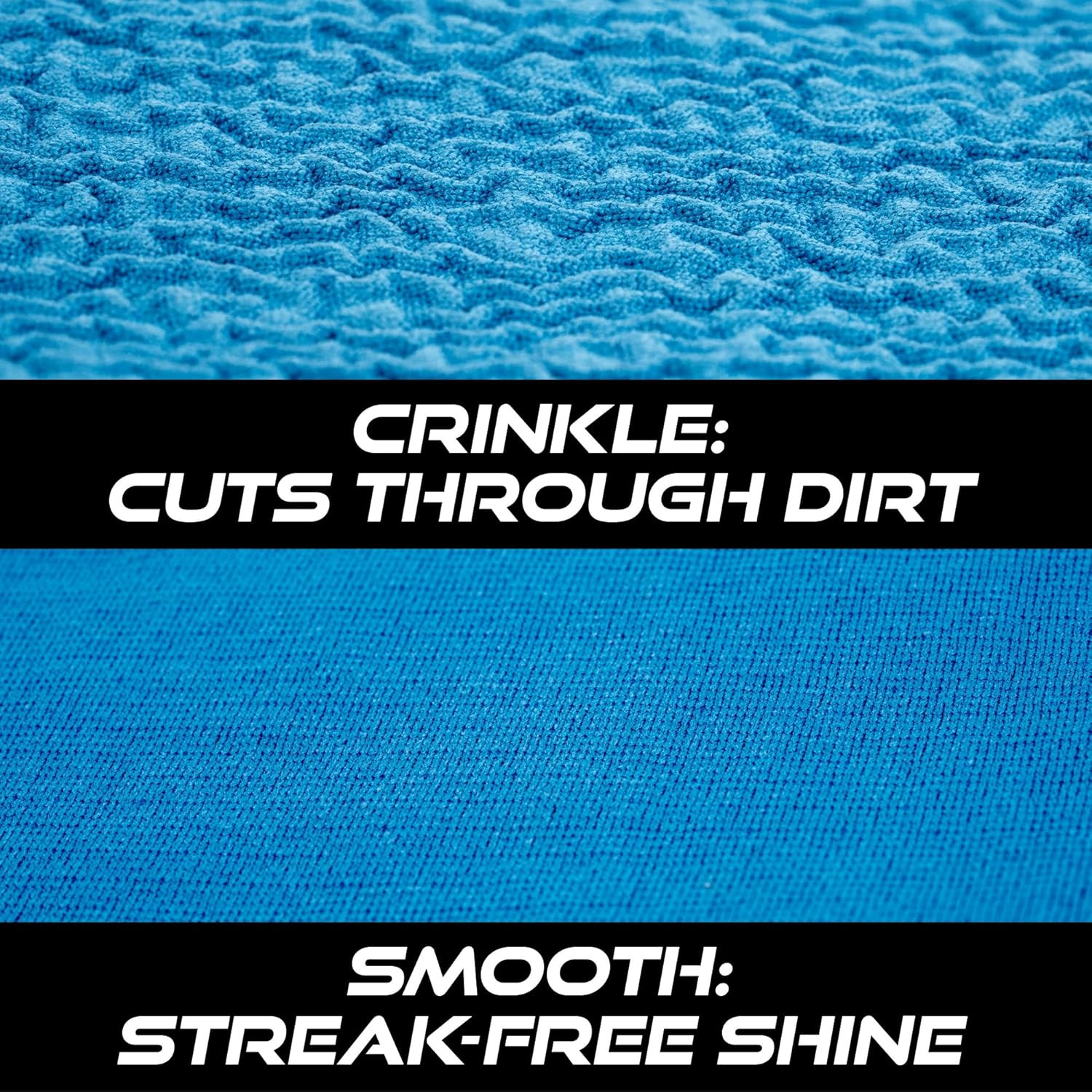 VIKING Glass Microfiber Cleaning Cloth for Car and Home 2 Pack, Glass Towels