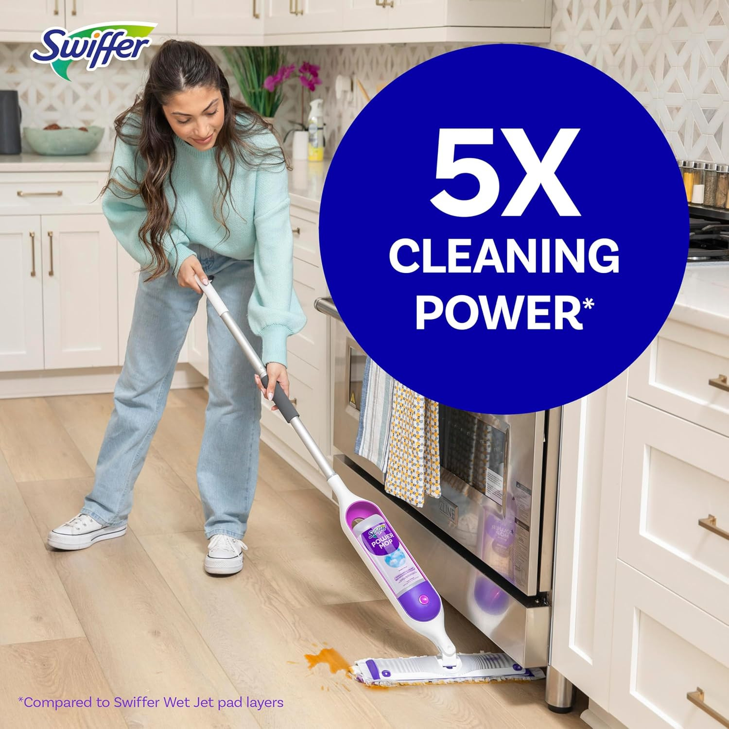 Multi-Surface Mop Kit for Floor Cleaning, Fresh Scent, Mopping Kit – Powermop