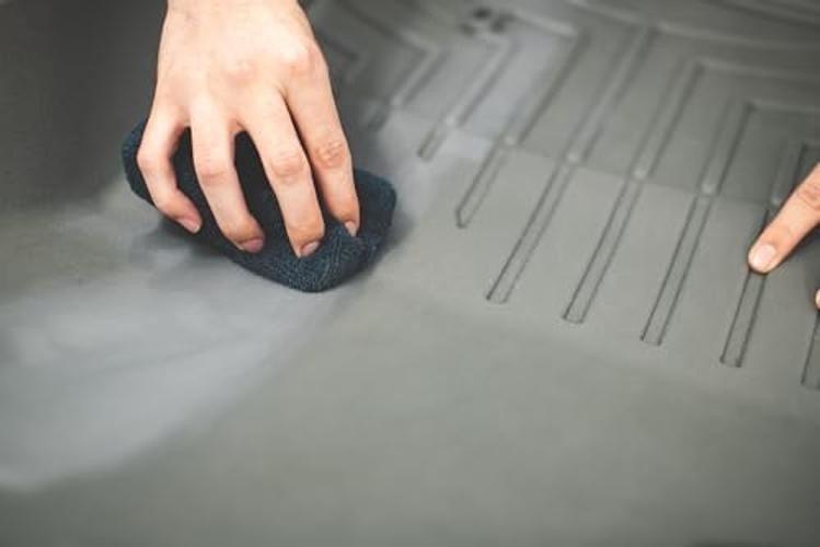 – Premium Grade Terry Microfiber Detailing 3″x5″ (6 Pack) Black Terry Weave