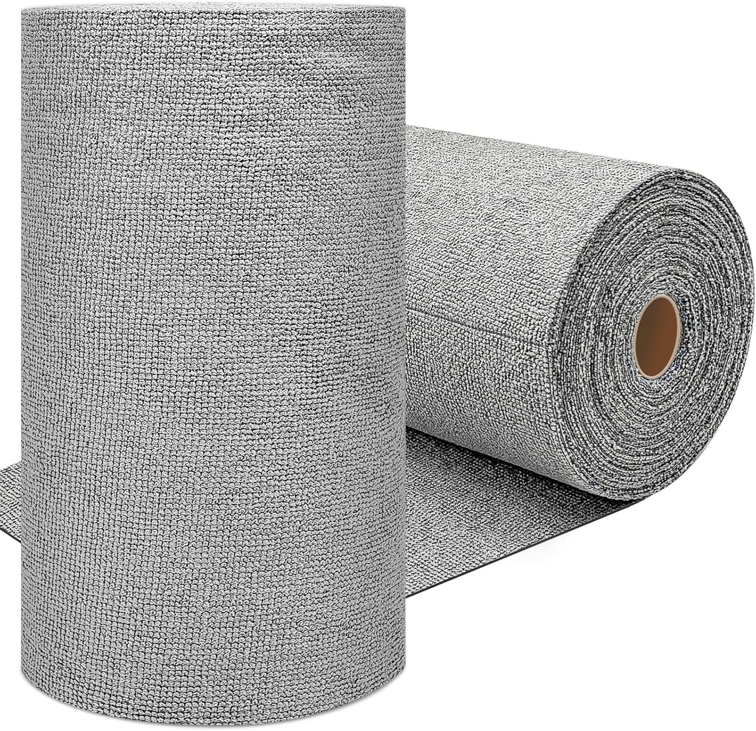 75 Pack Microfiber Cleaning Cloth Roll,Reusable Washable Ultra Tear Away Micr…