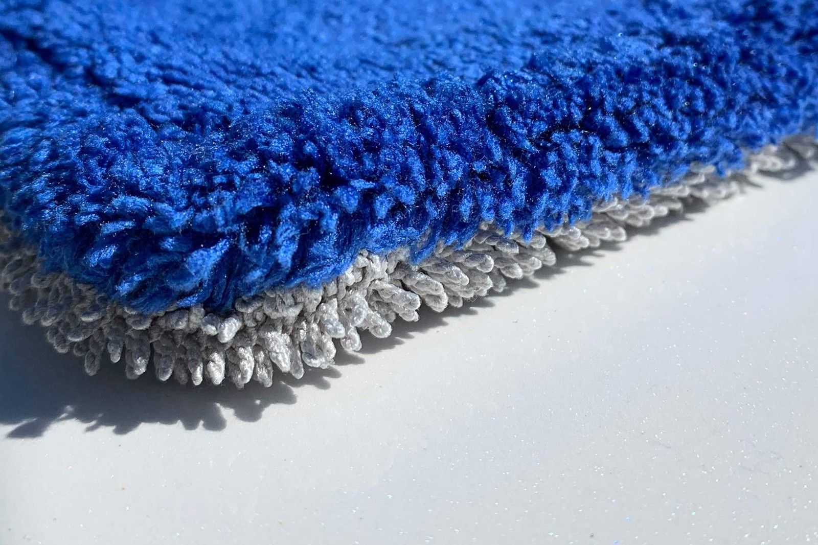 Amphibian Dual Side Microfiber Car Drying Towel Twist Plush 20×30 Inch Blue