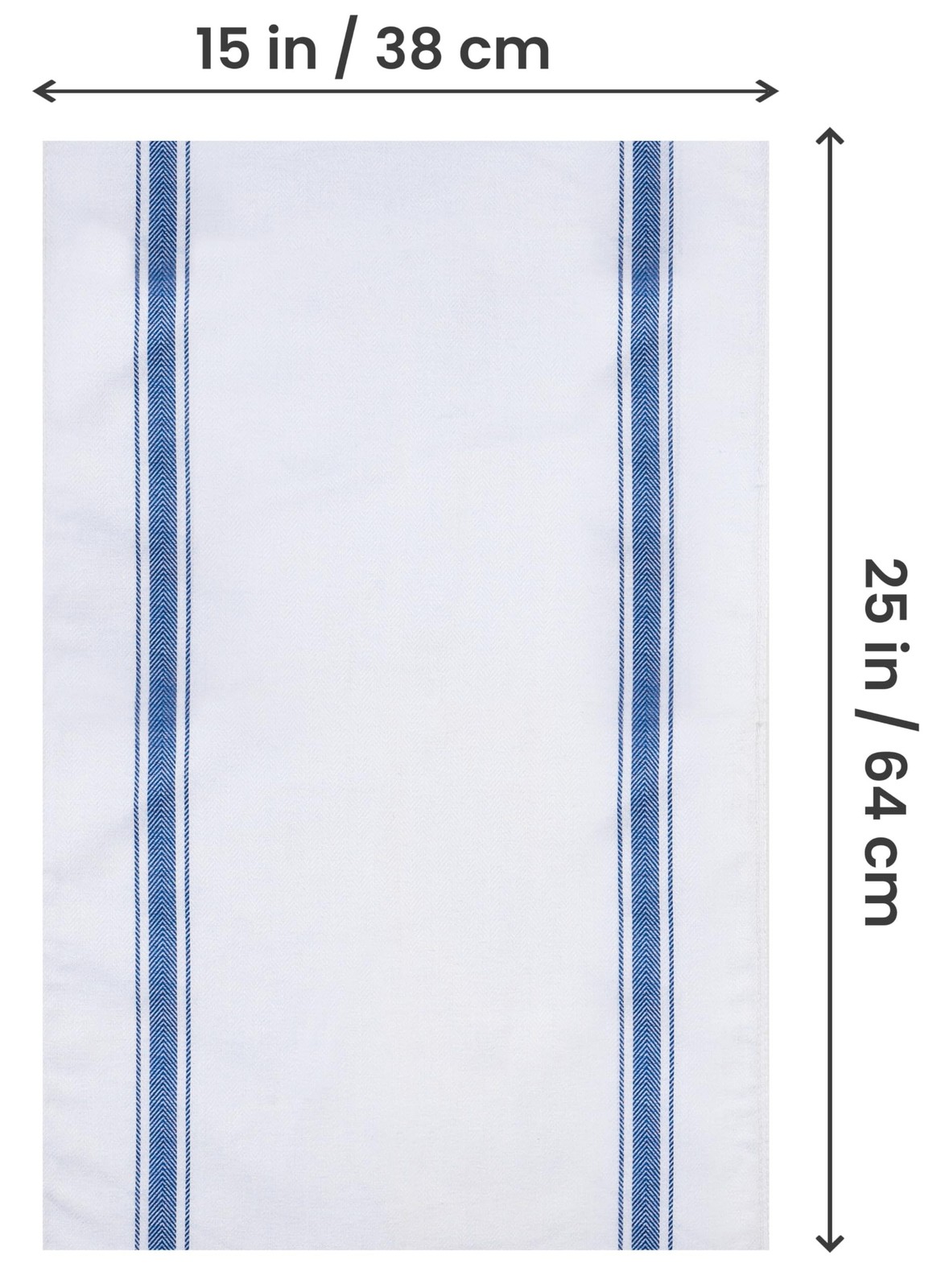 Utopia Towels Blue Dish Towels [12 Pack – 15 x 25 Inches] 100% Ring Spun Cott…
