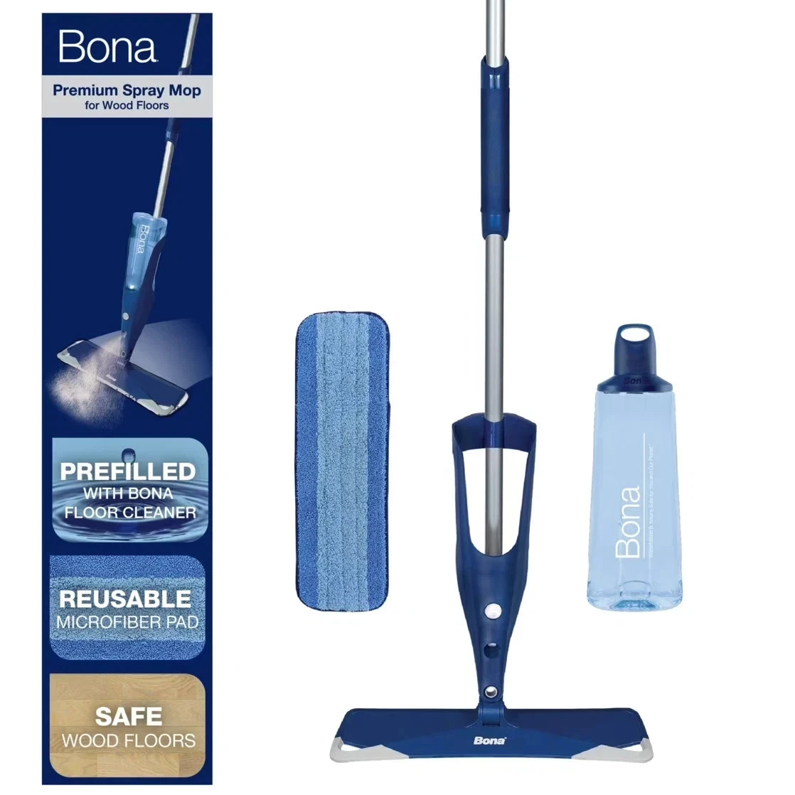 Bona Premium Spray Mop for Hardwood Floors- Fast Shipping