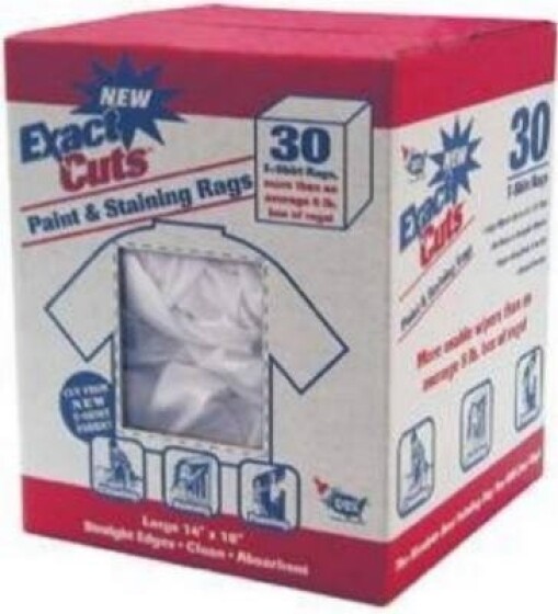 INTEX SUPPLY CO W-30005 30CT 14×16 T-Shirt Rags, 14″ x 16″