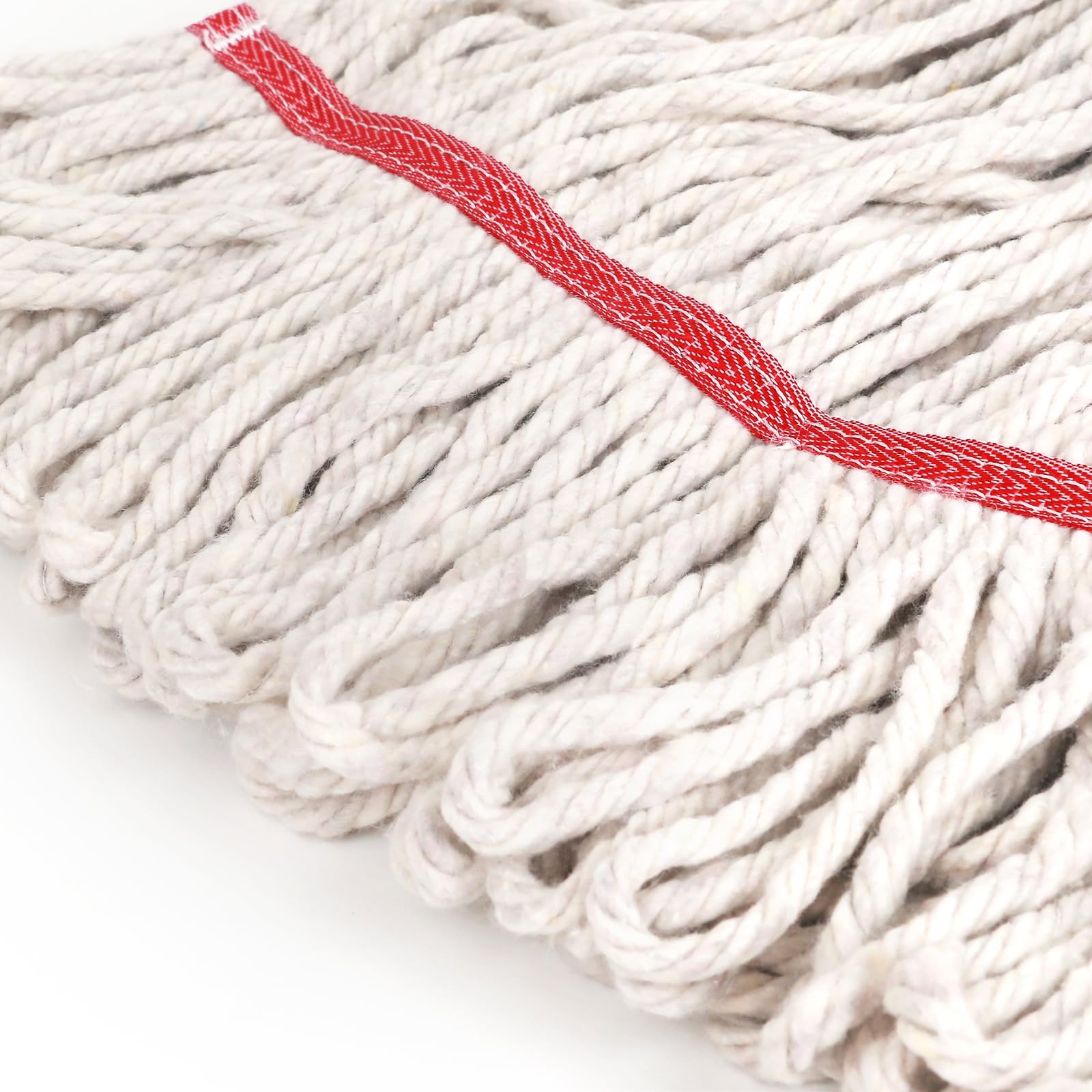 High Quality White Mop 3 Pack Eco Friendly Durable Cotton Blend For All Surfaces