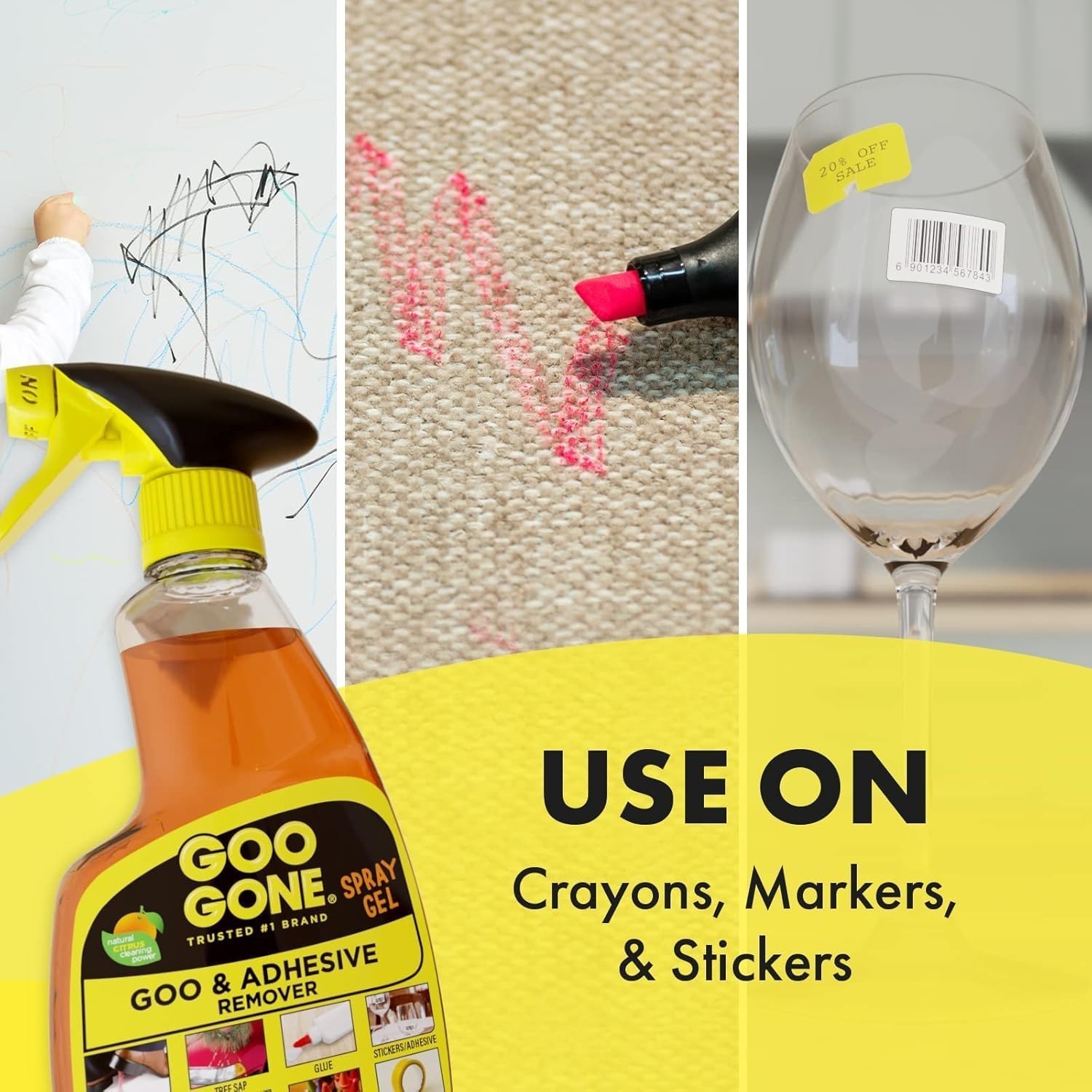 Goo Gone Automotive Adhesive Remover, & Grime Cleaner for Bumper 12 B0F1DXKFL OZ