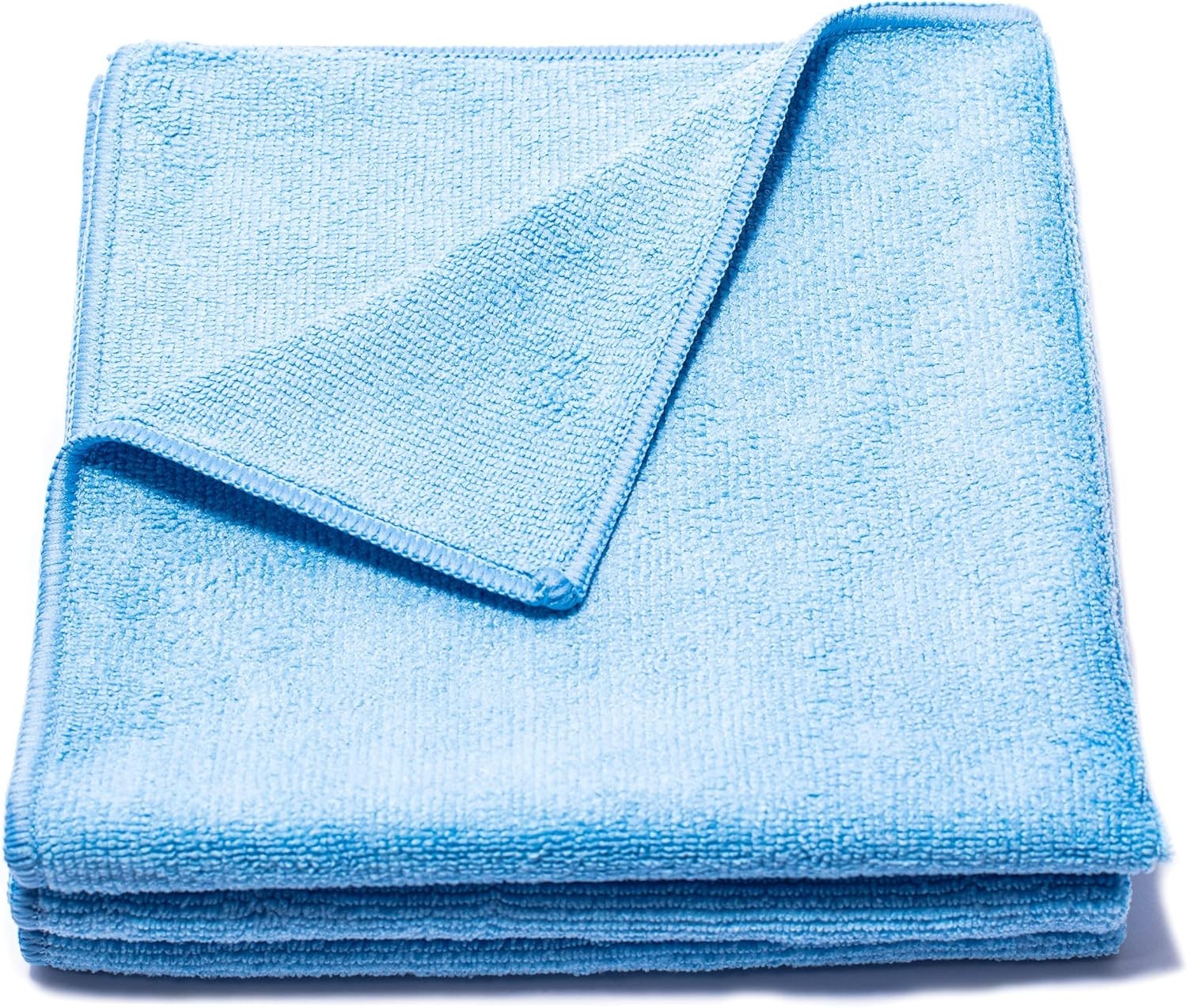 320 GSM Microfiber Towel – 16×16 in, Scratch-Free & Highly Absorbent for Home…