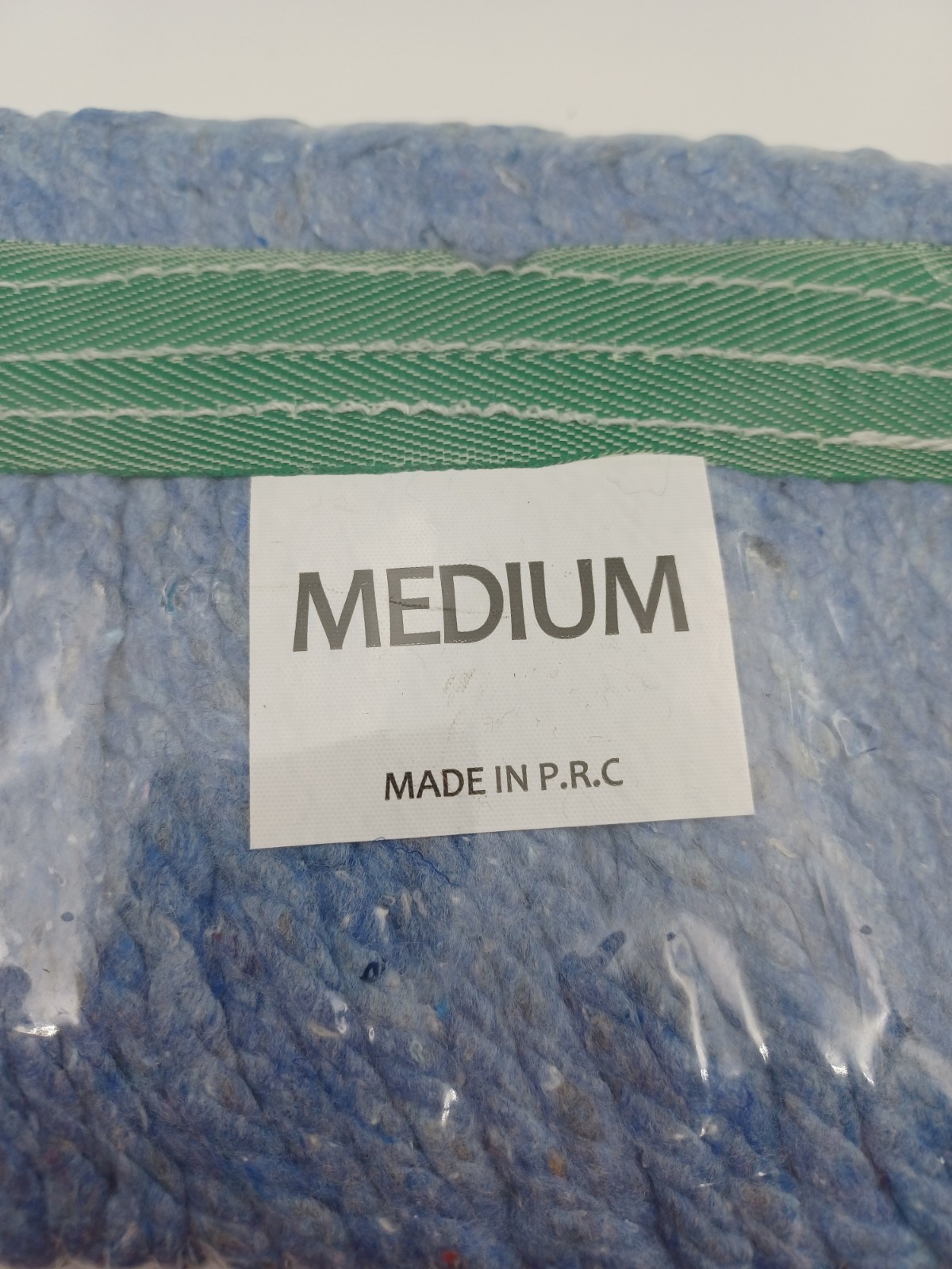 Medium Blue Mop Head Replacement Commercial Floor Cleaning Cotton Blend Head