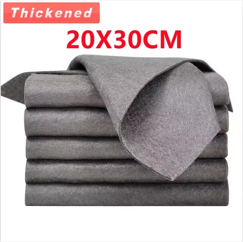 Thickened Magic Cloth Cleaning Cloth Tool No Trace Reusable Microfiber Washing R