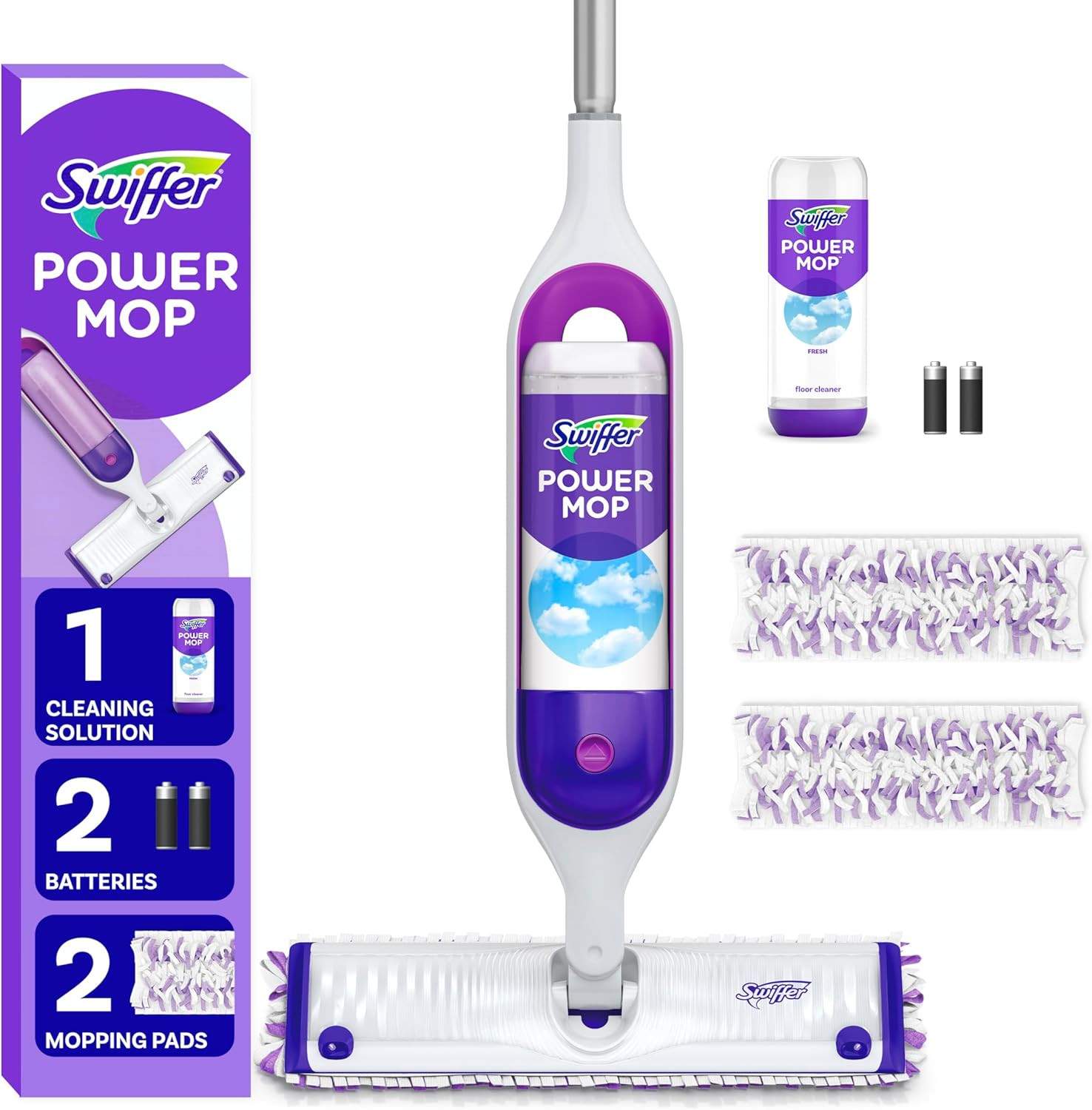 Multi-Surface Mop Kit for Floor Cleaning, Fresh Scent, Mopping Kit – Powermop
