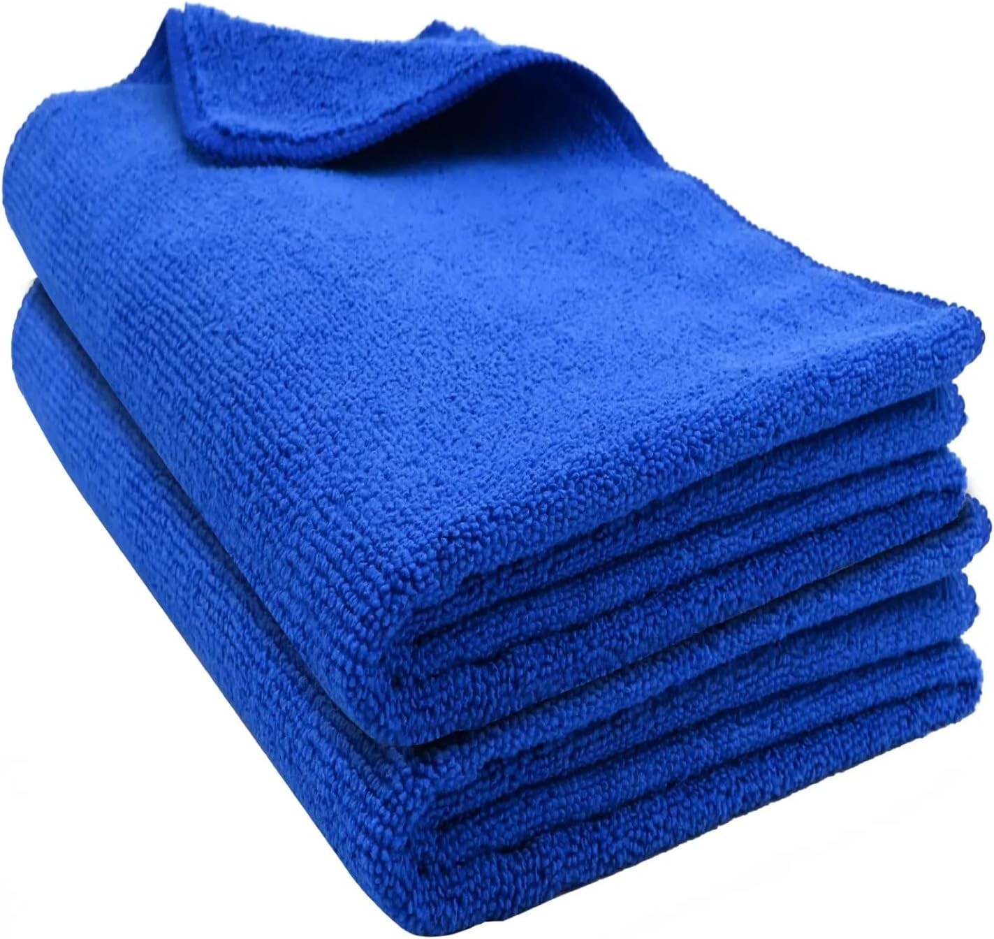 2 Pack Microfiber Cleaning Cloth for Cars, 24″ X 31″ Car Microfiber Towels, S…