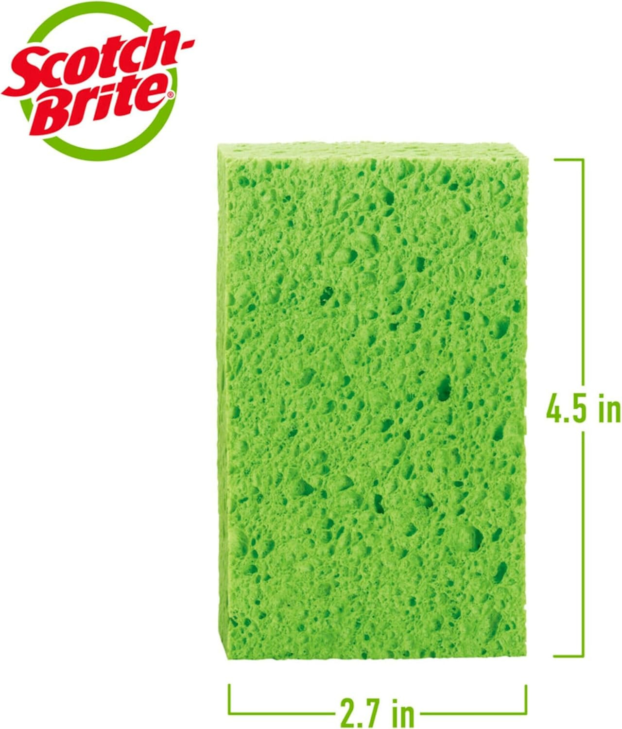 Scotch-Brite Ocelo Handy Sponge, Assorted Colors, 40 Sponges