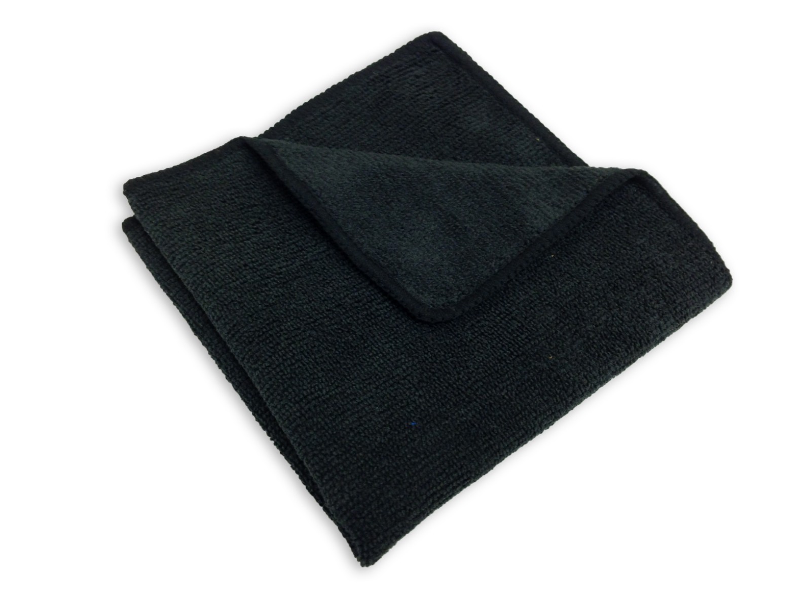 240 Case 16″x16″ Economy Grade Microfiber Cleaning Cloths Towels 220GSM Black