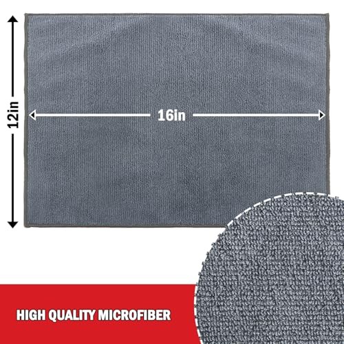 Multi-colored Microfiber Cloth Pack – 12×16 Inch – 24 Microfiber Towels