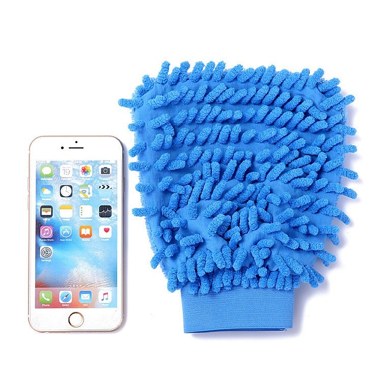 US Double-sided chenille car wash gloves, car cleaning gloves car cleaning tools