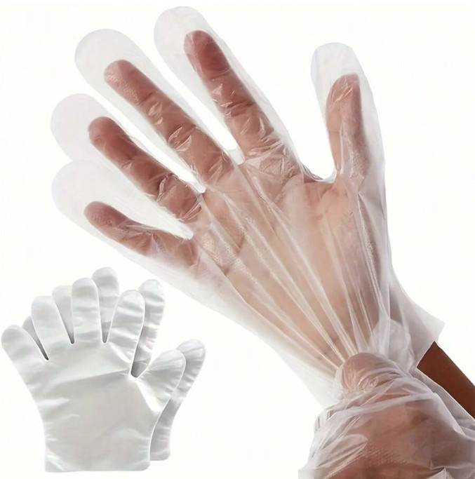 100pcs Disposable Multi-Purpose Gloves – Ideal for Cooking, Cleaning, Food Prep