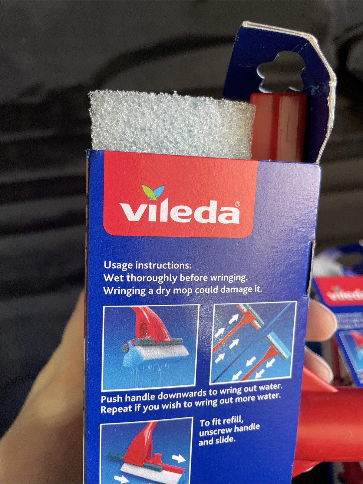 Vileda Magic Mop Refill 2 Pack