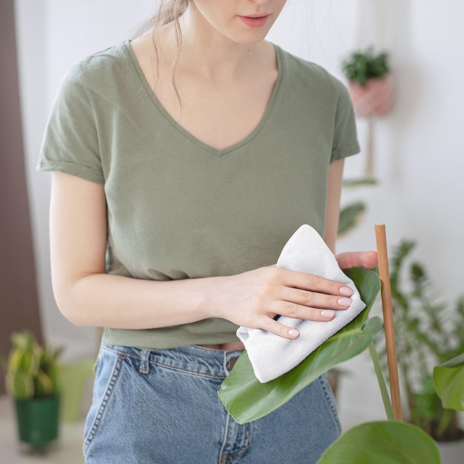 Terry Bar Mop Towels (Pack of 60) – Absorbent and Quick Drying Commercial-Cot…