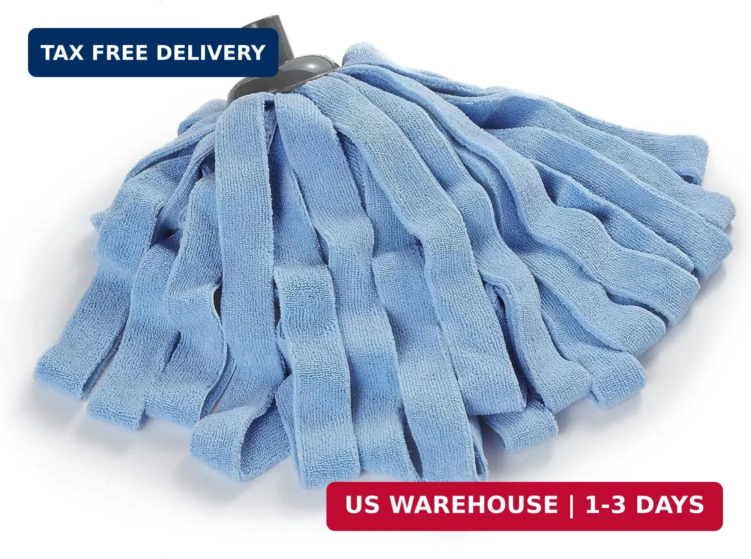 O-Cedar Microfiber Cloth Mop Refill, Blue 1 Count (Pack of 1),