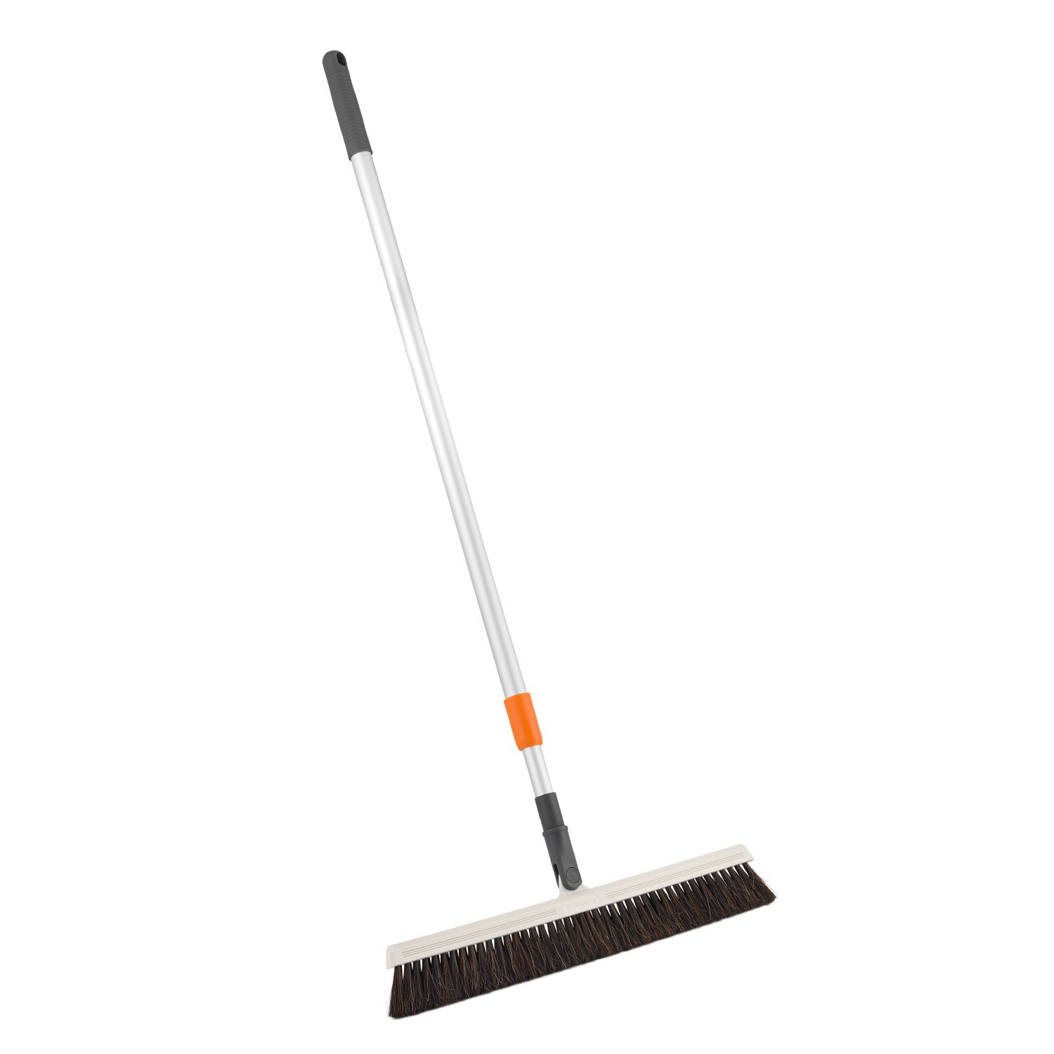 Superio 18″ Horsehair Swivel Broom, Rotating Broom with Telescopic Handle