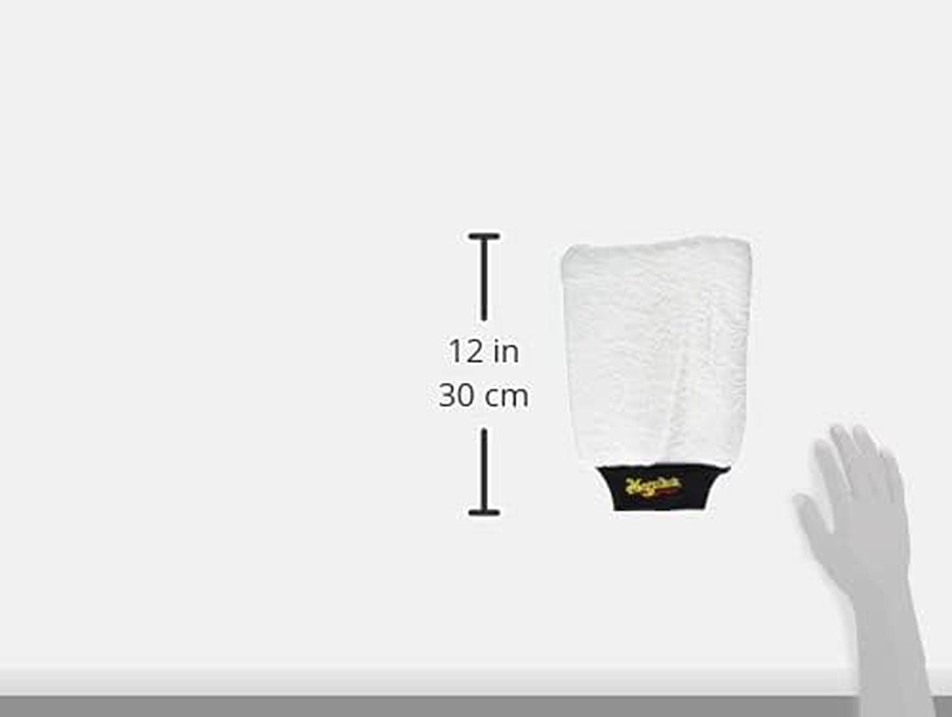 Meguiar’S X3002 Microfiber Wash Mitt, Super-Thick, Reusable Wash Mitt for Ultima