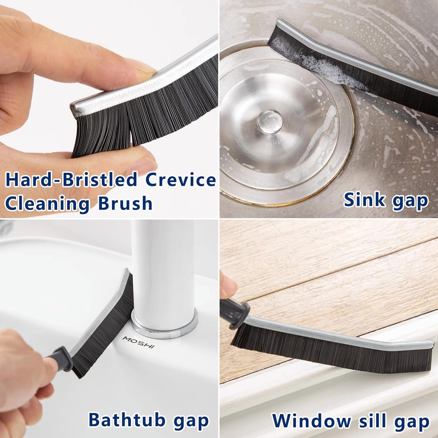 10Pcs Crevice Cleaning Tools, Gap Cleaning Brush Set,Cleaning Brushes Small