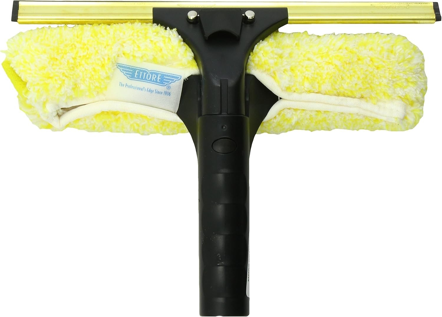 Ettore 71100 Professional Brass Backflip Window Cleaning Combo Tool, 10-Inch