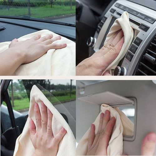 Car Nature Chamois Real Leather Washing Cloth Cleaning Towel