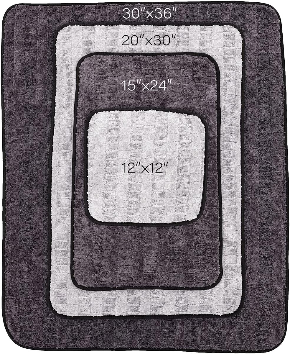 Gauntlet Ultra-Absorbent Car Drying Towel – 20×30 Inches, 900 GSM, Paint-Safe